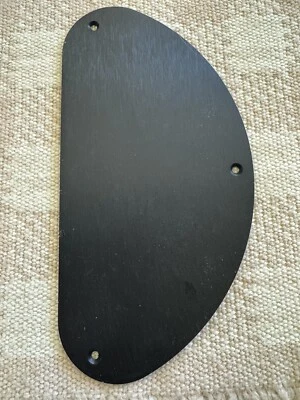 Guitarra Hamer EE. UU. Placa posterior de cavidad de control de metal cepillado artículo de colección #604 Foto 1 de 4