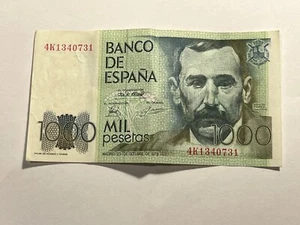 Geldschein Spanien 1000 Peseten 1979 (199-50/A2 - Bild 1 von 2