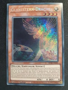 Yu-Gi-Oh! BLTR-DE002 Glanzstern-Drache Secret Rare NM 1st - Imagen 1 de 1