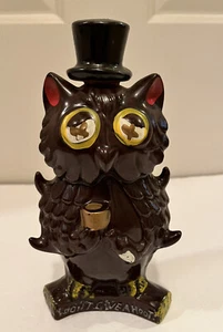 Vintage Norcrest Owl Decanter Japan - Picture 1 of 9
