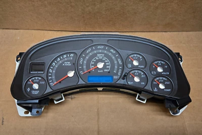 99-02 DENALI 7 GAUGE INSTRUMENT CLUSTER SPEEDOMETER REMAN TRANSMISSION 120MPH - Image 1 of 3