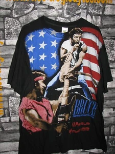 Vintage Bruce Springsteen rock jersey shirt trikot maillot tour 1993 - Imagen 1 de 2