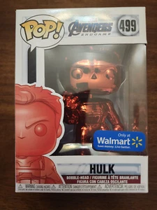 Funko Pop! Vinyl: Marvel - Hulk (Red Chrome) - 499 - Walmart Exclusive - Picture 1 of 6