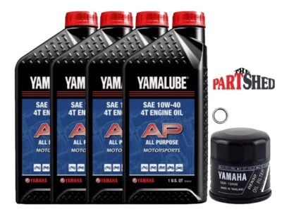 OEM Yamaha FZ1 FZ6 YZF R1 Oil Change YZF600R YZF6 R RS Oil Change Kit 2000-2009 - Image 1 of 4