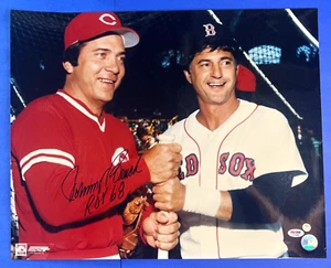 Johnny Bench Signed "1968 ROY" 16x20 Photo PSA COA - Picture 1 of 5