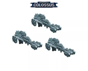 Super Marine Angriffsfregatten (3 Modelle) |Battlefleet Colossus | Grimdark Futu - Picture 1 of 2