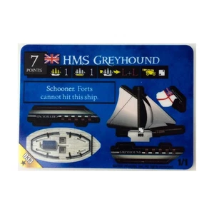 Piratas de la Revolución Unlimited HMS Greyhound (R) casi nuevo - Imagen 1 de 2