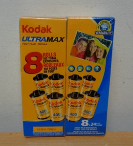 NOS sealed Kodak ULTRAMAX 400 35mm Film 8 Rolls 24 Exposure Expire 02/2010 - Picture 1 of 2