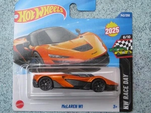 Hot Wheels H5G 142 McLAREN W1 orange 2025 142/250 CaseG New Casting 2025 - Picture 1 of 2