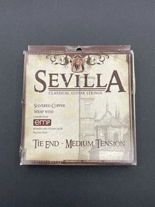Sevilla 8440 Corde Chitarra Classica EMP Rivestimento Tie End Media Tensione - Foto 1 di 2