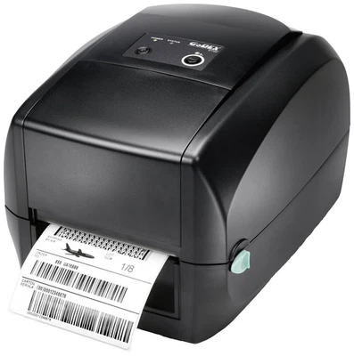 Godex RT700 Etikettendrucker Drucker Theromdirekt/-transfer USB-A RS232 RJ45 - Bild 1 von 4