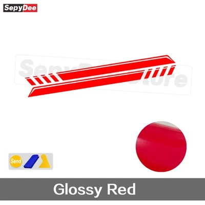 Calcomanía decorativa de carrocería de camioneta Ford Maverick pegatina lateral de carreras a rayas para camioneta Ford Maverick Foto 1 de 4