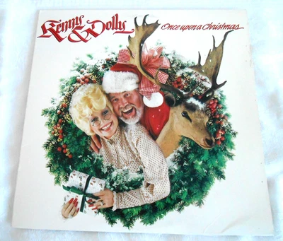 KENNY & DOLLY Once Upon A Christmas LP RCA 1st press NM vinyl orig inner Foto 1 de 4