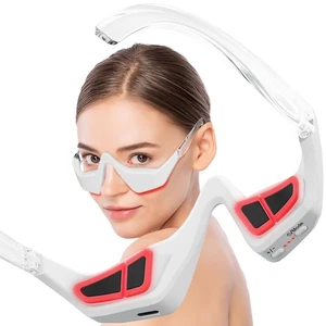 Under Eye Red Light Therapy Device, Red Light Therapy Glasses for Eyes Light-... - Bild 1 von 7