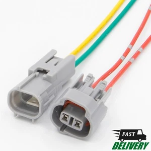 Conector eléctrico 2 pines. Mujer + Macho. Impermeable. 20040K - Imagen 1 de 12