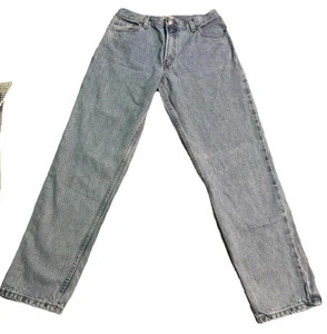 Levis 550 Jeans Womens Size 12 REG M Blue Made In USA 100% Cotton - Picture 1 of 4