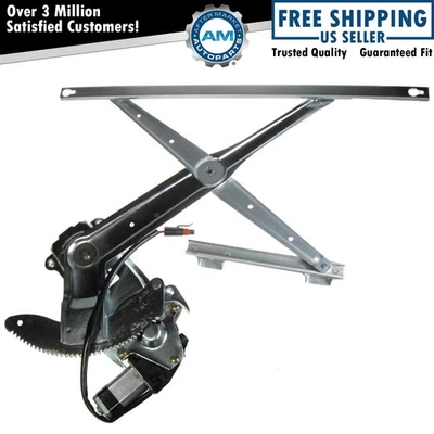 Power Window Regulator w/ Motor Front LH Left Driver for 94-02 Dodge Ram Truck - Image 1 of 3
