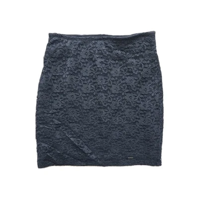 Hollister Encaje Azul Marino Mini Falda Lápiz, Talla XS Foto 1 de 3