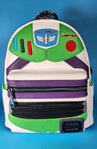 Mochila Pixar Disney Buzz Lightyear Loungefly Toy Story NUEVA Space Ranger Woody - Imagen 1 de 20