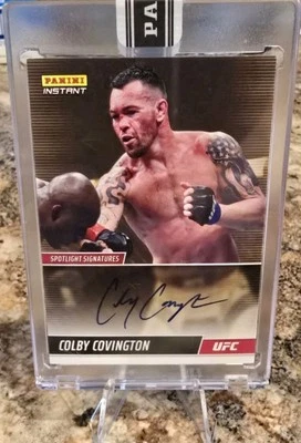 UFC 2022 Panini Colby Covington Spotlight  Signatures 6/10 Autographed Mint! - Image 1 of 4