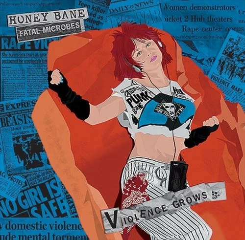 HONEY BANE - VIOLENCE GROWS - Image 1 of 1