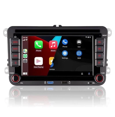 Autoradio Per Auto A Doppio Din Con Car Play Senza Fili Android IPS 7 Pollici - Immagine 1 di 4