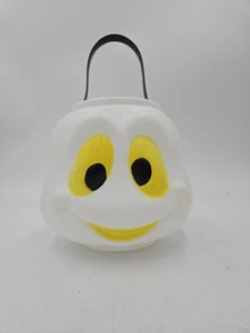 General Foam Ghost Halloween soffiaggio stampo trucco o trattamento secchio secchio caramelle vintage - Foto 1 di 9