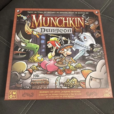 CMND0119 - Munchkin Dungeon - Brettspiel deutsch- (CMON, Asmodee) - Bild 1 von 4