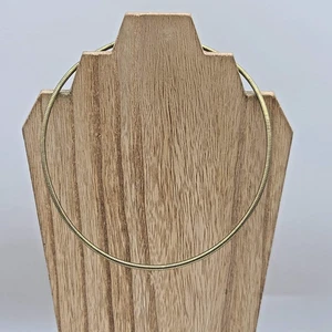 Premier Designs EMBELLISHED Gold Serpentine Choker Necklace #20359 16 to 19" - Picture 1 of 8