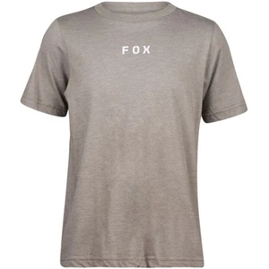 Fox Racing Youth Magnetic Short Sleeve Tee T-Shirt Midweight Heather Graphite - Picture 1 of 4