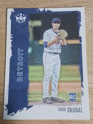 2021 Diamond Kings #132 Tarik Skubal SP RC Detroit Tigers Baseball Rookie Card - Image 1 of 2