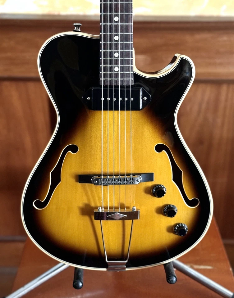 Knaggs Chena Un cuerpo hueco hecho en EE. UU. (guitarra profesional de gama alta)  Foto 1 de 4