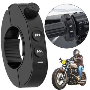 Motorrad Lenkersteuerung Bluetooth Wireless Hände Fernbedienung Anrufe I2B9 - Bild 1 von 9