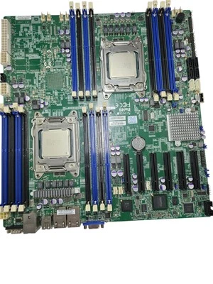 SuperMicro X9DRD-EF Socket 2011 System Board (Inc 2 x E5-2643) - Image 1 of 3