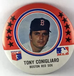 Pin Tony Conigliaro 1969 color3 -1/2 pulgada Boston Red Sox No Mt Stadium Pin - Imagen 1 de 2