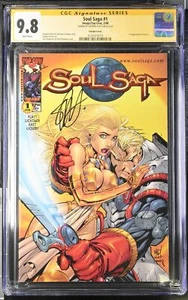 * Soul SAGA #1 (2000) CGC 9.8 Joe Mad Variant Signed Platt Image (4528910019) * - Picture 1 of 2