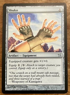Magic: the Gathering / MtG Shuko x1 Betrayers of Kamigawa NM Free Shipping - Image 1 of 2