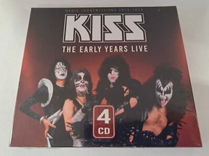 Kiss Radio Transmissions 1973-1975 The Early Years New 4 CD Digipak Box Set - Picture 1 of 2