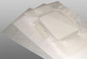 Brother SA519 Aufbügeln Stützmaschine Stickerei Stabilisator Blätter - Bild 1 von 1