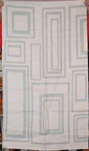 Schumacher Tessuto Lino Grandi Scatole Aperte Vera Neumann 32"L x 55"w Stampate a Mano - Foto 1 di 6