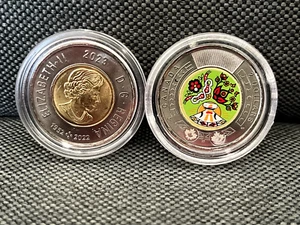 2023 Canada $2 (Two Dollar ) National Indigenous Peoples Coin in Capsule - Picture 1 of 3