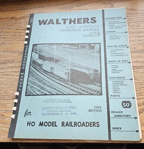 1954 edition of Walthers Reference Manual and Catalog for HOModel Railroaders - Picture 1 of 1