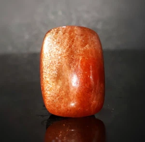 Natural Sunstone Cushion Shape Cabochon 11.50 Cts 18.5x12.5 mm Orange Sunstone - Picture 1 of 3