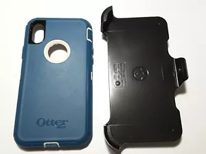 Original OtterBox Defender Series Case For iPhone Xs Max (with Holster) - Picture 1 of 12