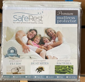 SafeRest Twin Size Premium hypoallergener wasserdichter Matratzenschoner - Bild 1 von 2