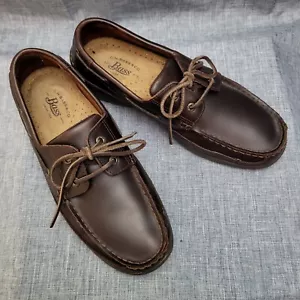 G.H. Bass Lewis Deck Schuh Docksiders dunkelbraun Herren 10M - Bild 1 von 11