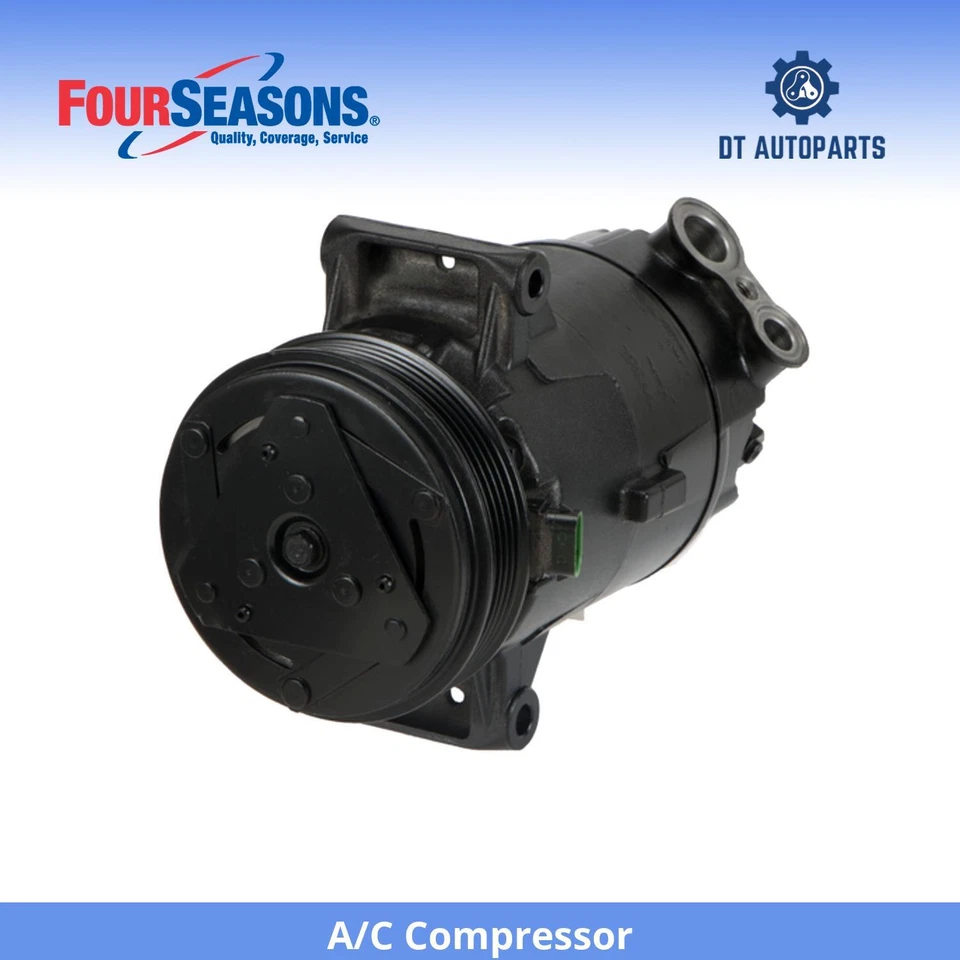Compressor A/C Pontiac G6 2.4L L4 2007-2010 4 estações 2008 2009 - Imagem 1 de 4