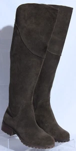 Lucky Brand Olive Green Suede Knee High Boots 6.5 M - Picture 1 of 8