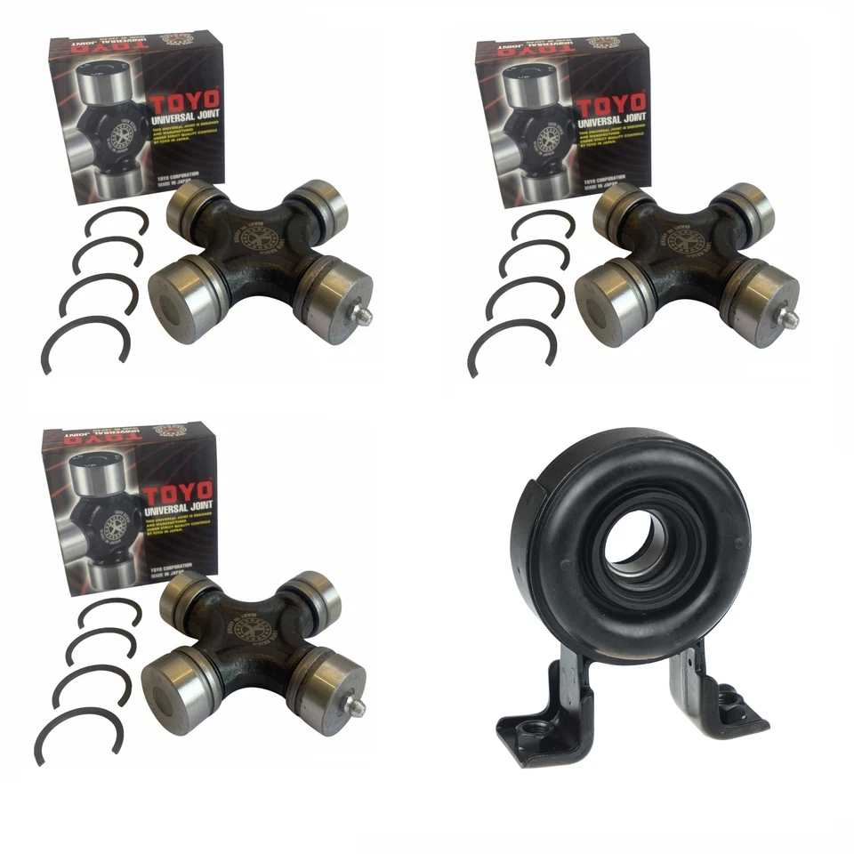 Centre Bearing + 3 Universal Joints for Holden Rodeo RA TFR77 TFR85 RWD - Image 1 of 1