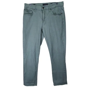 Pantalones deportivos rectos Lucky Brand 410 para hombre talla 33X30 verde chino preppy - Imagen 1 de 10
